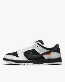 Nike SB x TIGHTBOOTH Dunk Low Pro Black and White FD2629-100